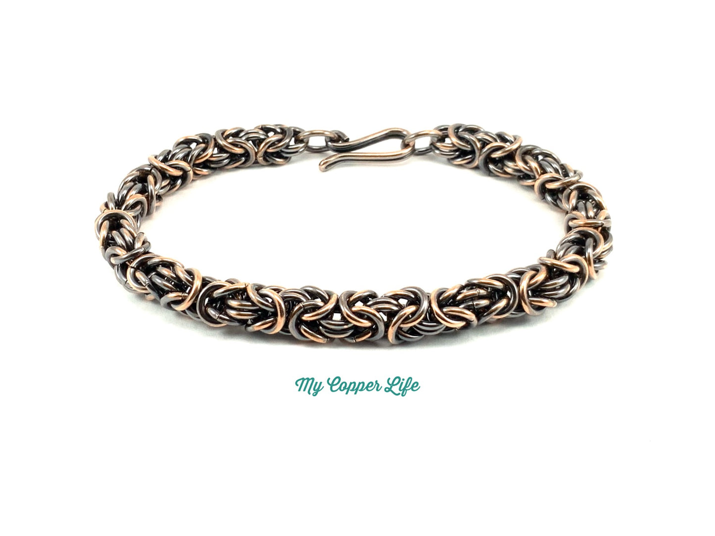 Men’s Byzantine Bracelet(Copper Wire)
