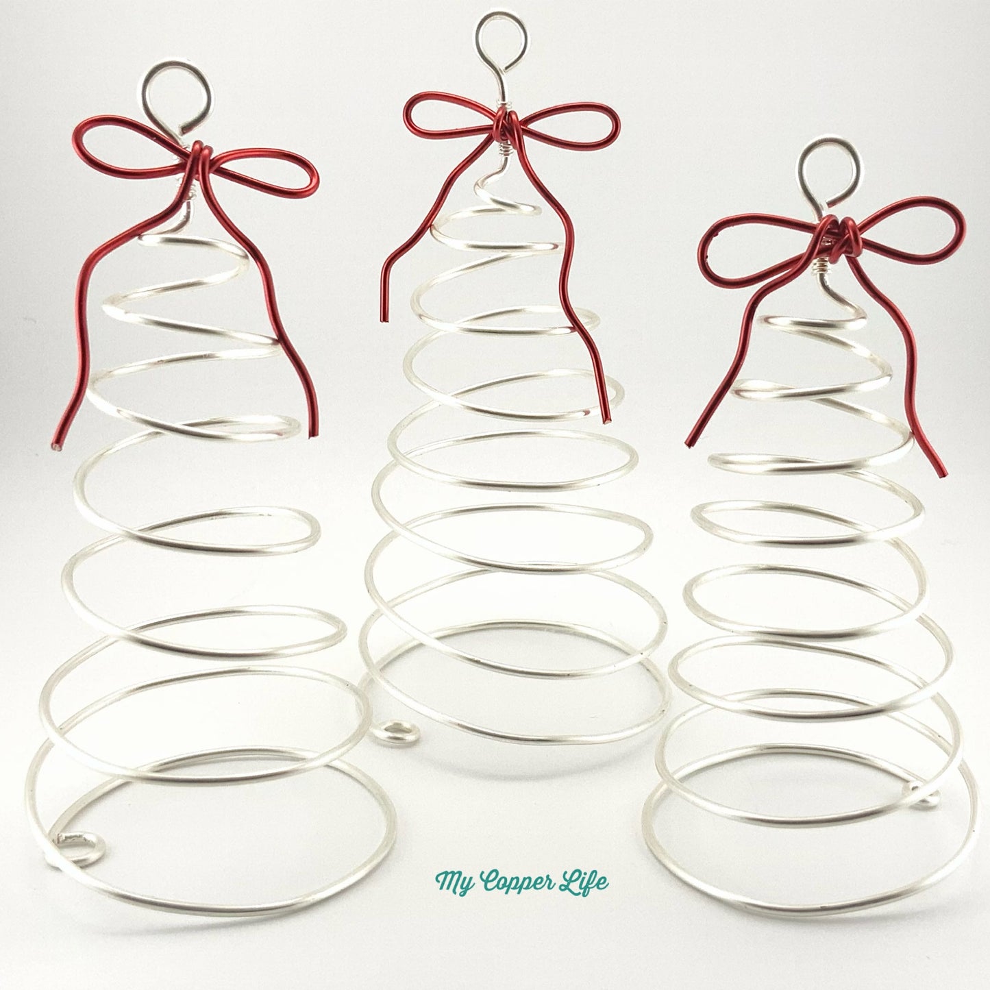 Silver Tree Ornament(Silver Plated Copper Wire)