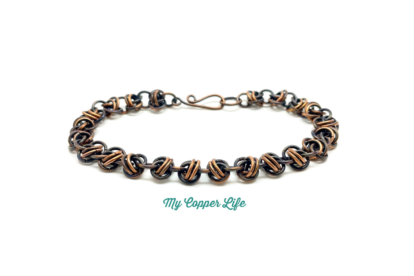 Barrel Weave Bracelet(Copper Wire)
