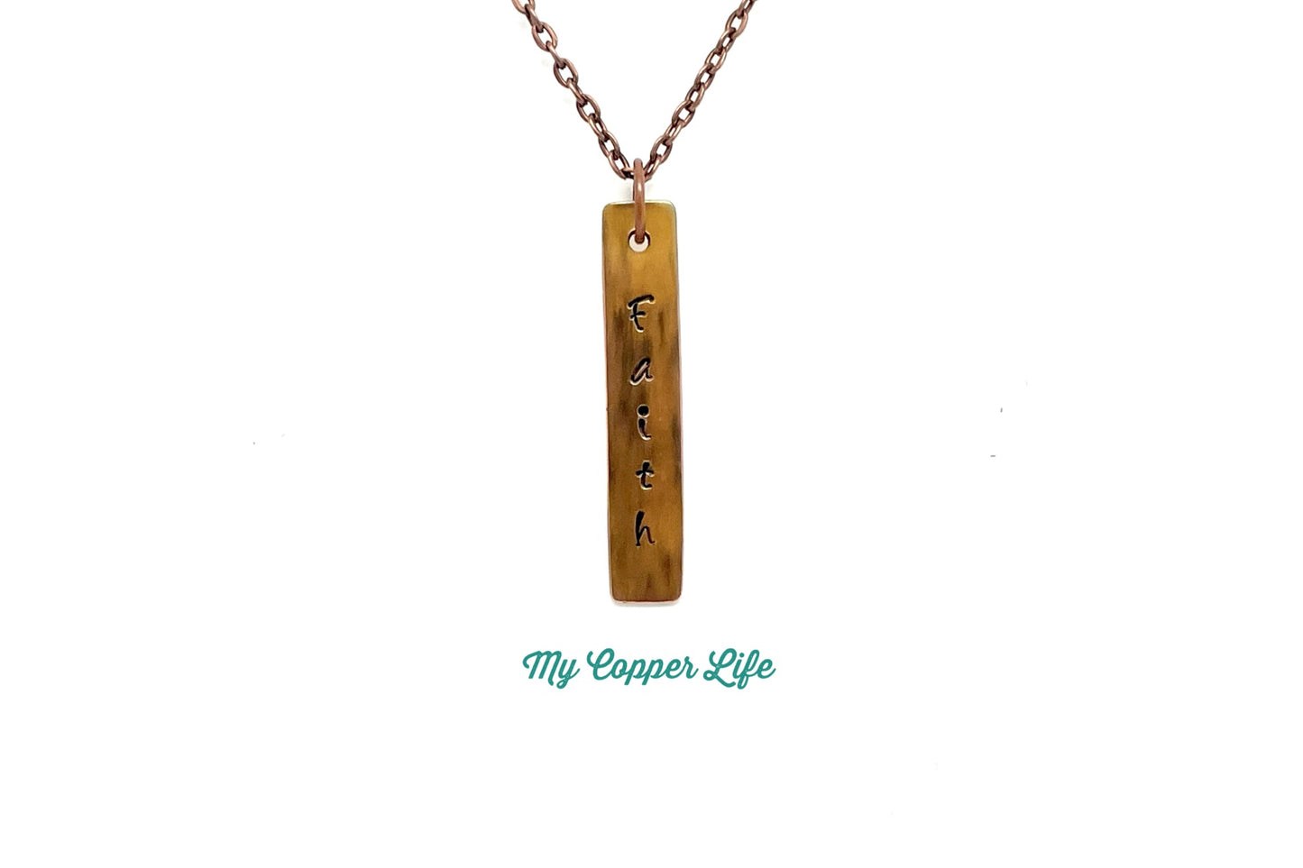 Faith Pendant(Copper Plate)