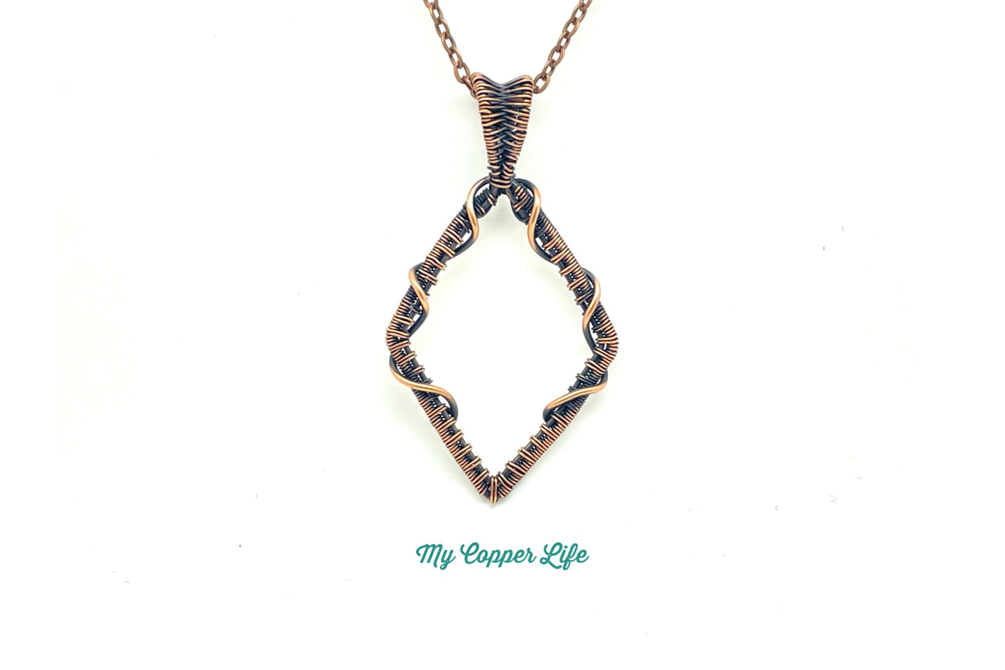 Diamond Pendant(Copper Wire)