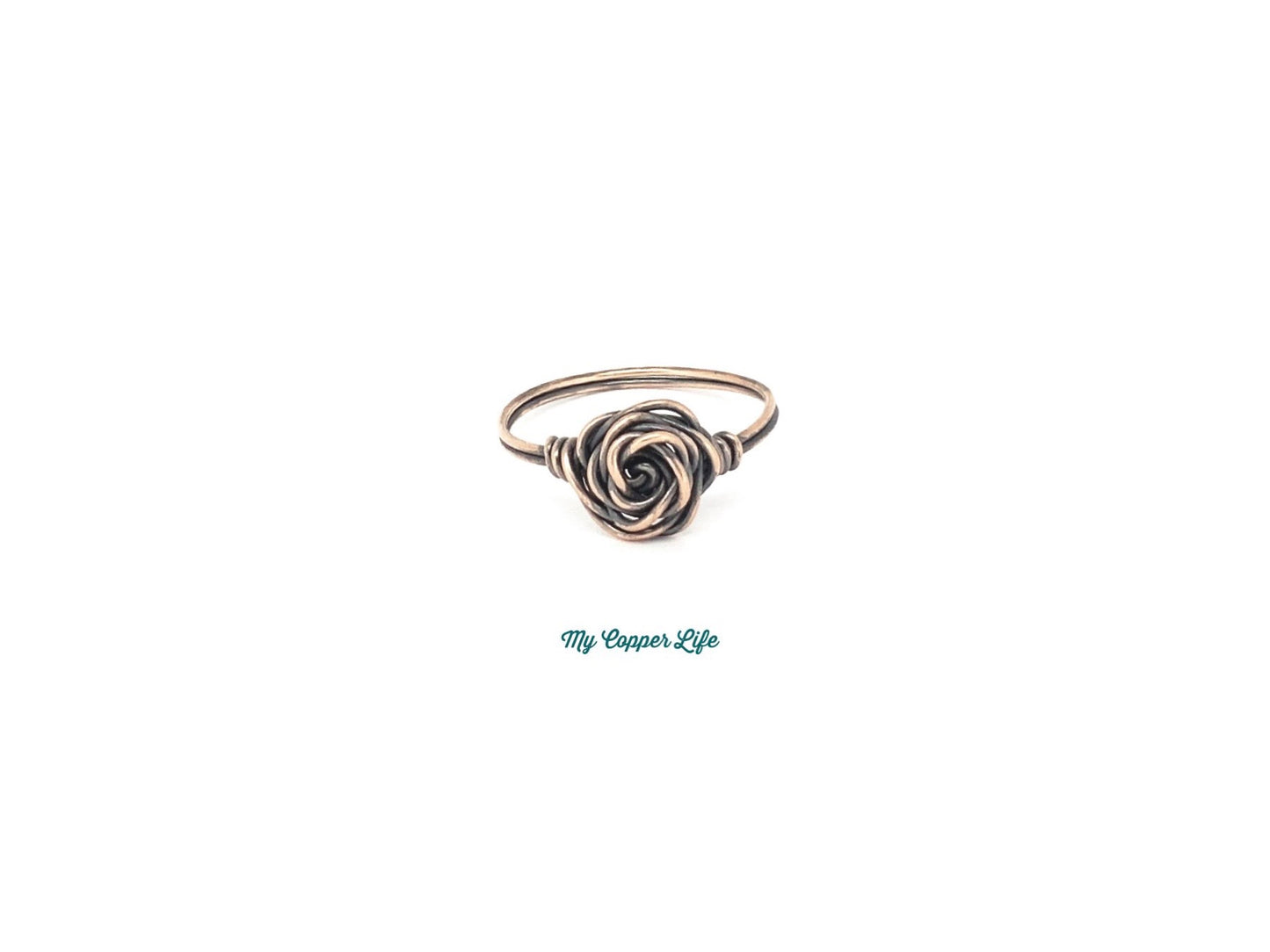 Rose Ring(Copper Wire)