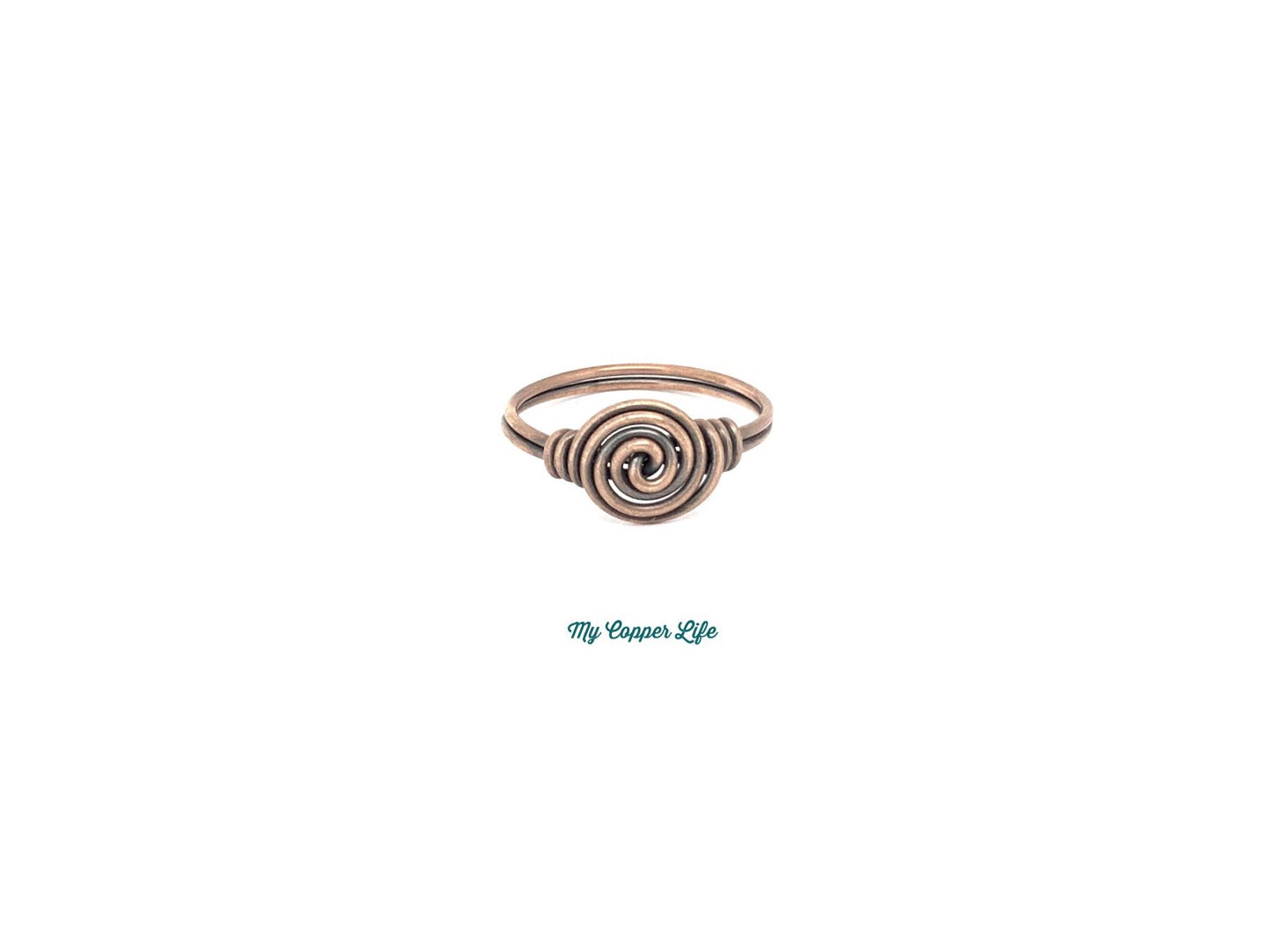 Swirl Ring(Copper Wire)