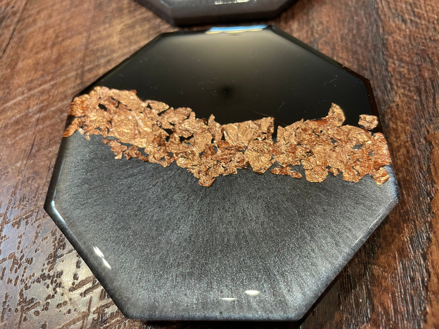 5 Piece Octagon Coaster Set