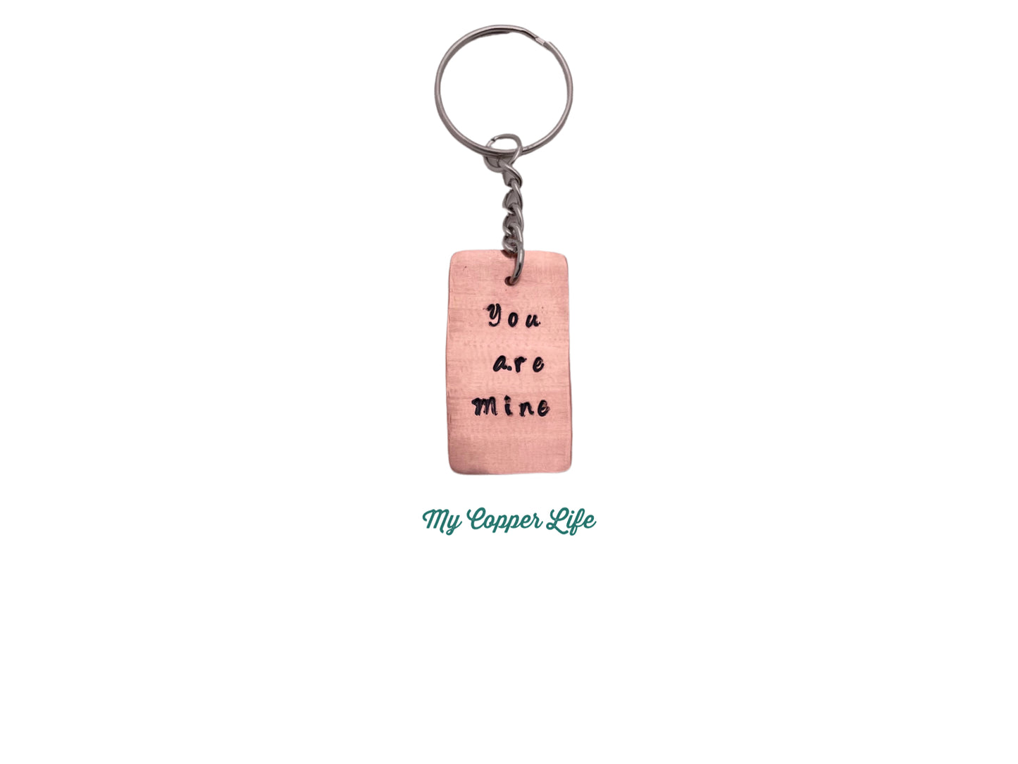 Copper Keychain