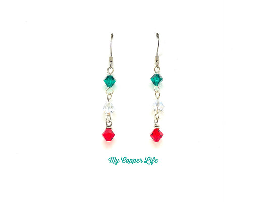 Christmas Dangle Earrings