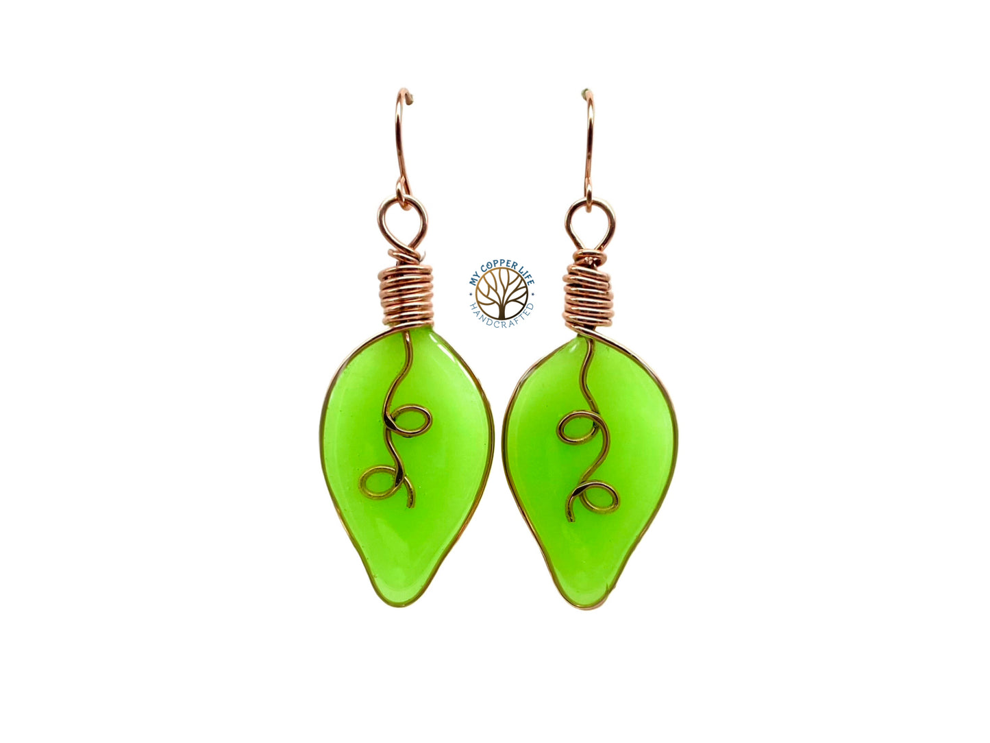 Glow in the Dark Christmas Earrings