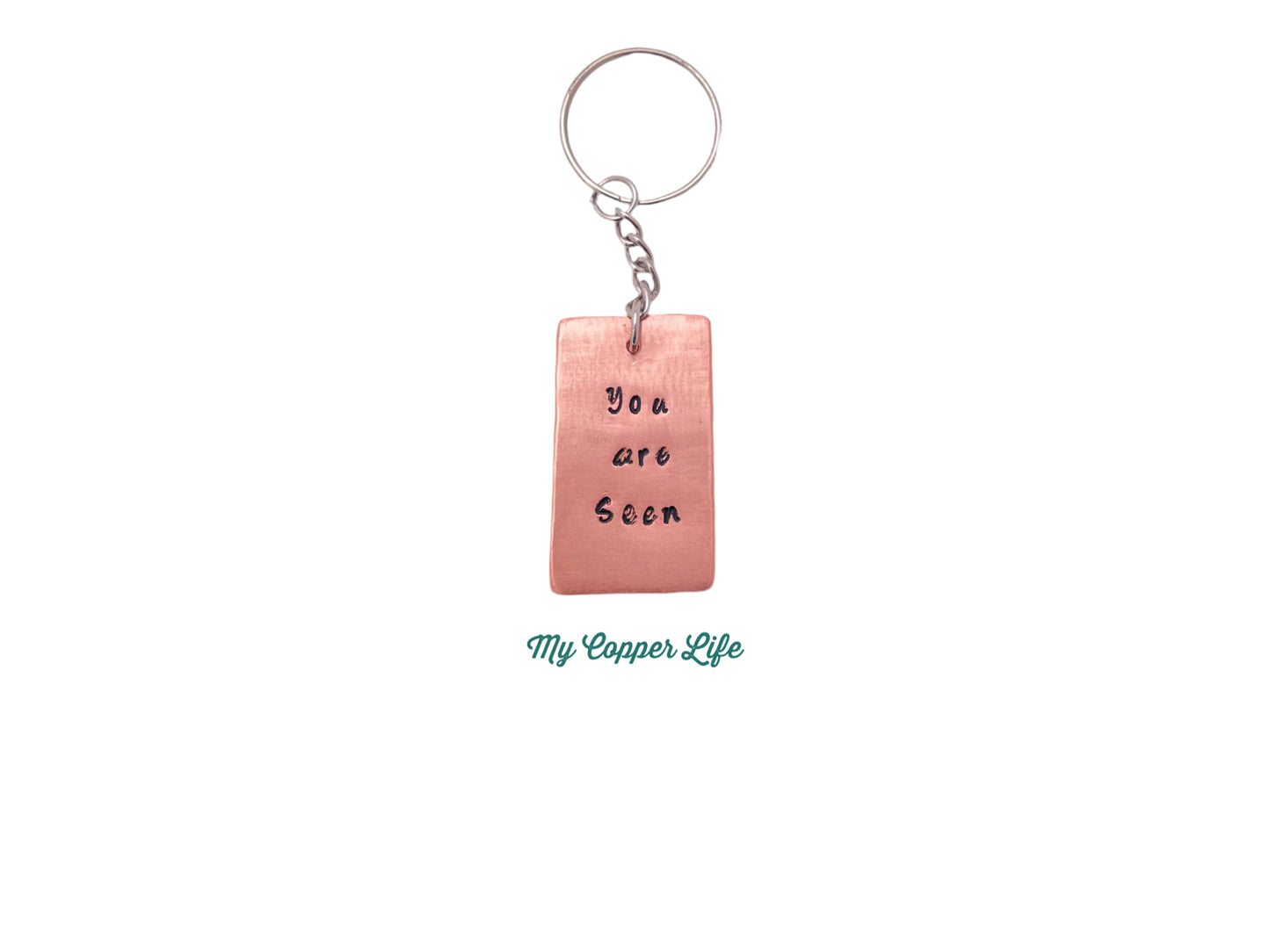 Copper Keychain