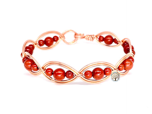 Jasper Beaded Bracelet