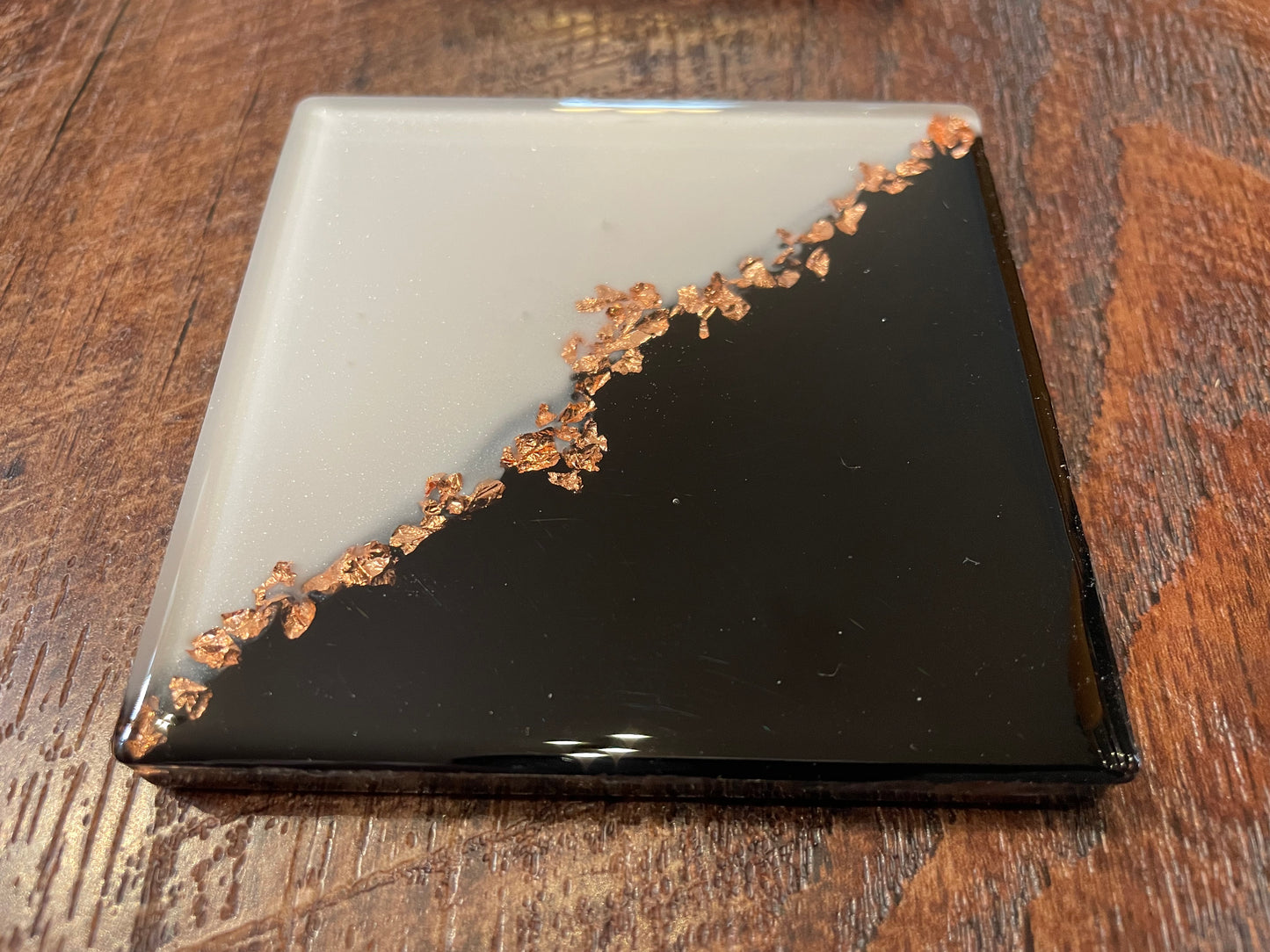 5 Piece Blk/Wht Coaster Set