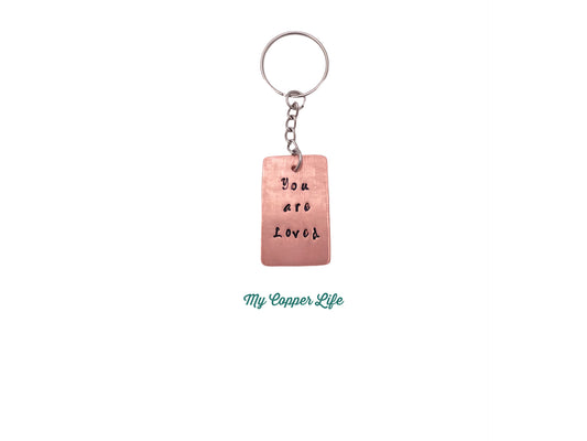 Copper Keychain