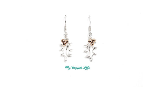 Holly Leaves Earrings