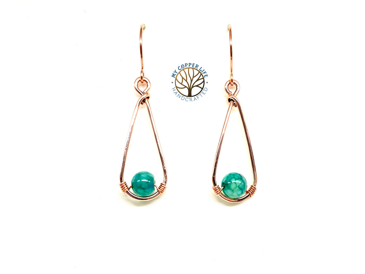 Dragon Vein Earrings #2