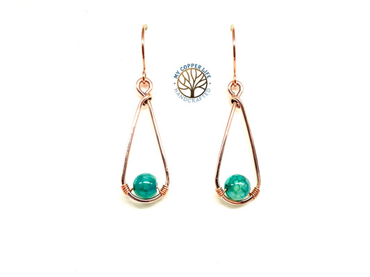 Dragon Vein Earrings #2