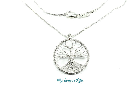 Tree of Life Pendant-Silver