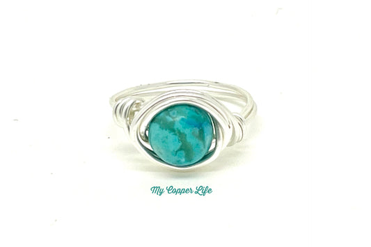 Turquoise Bead Ring